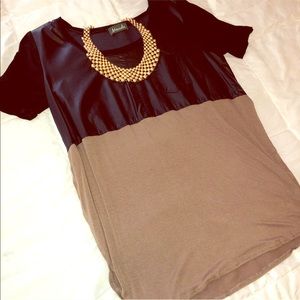 Maude Color Block Blouse!